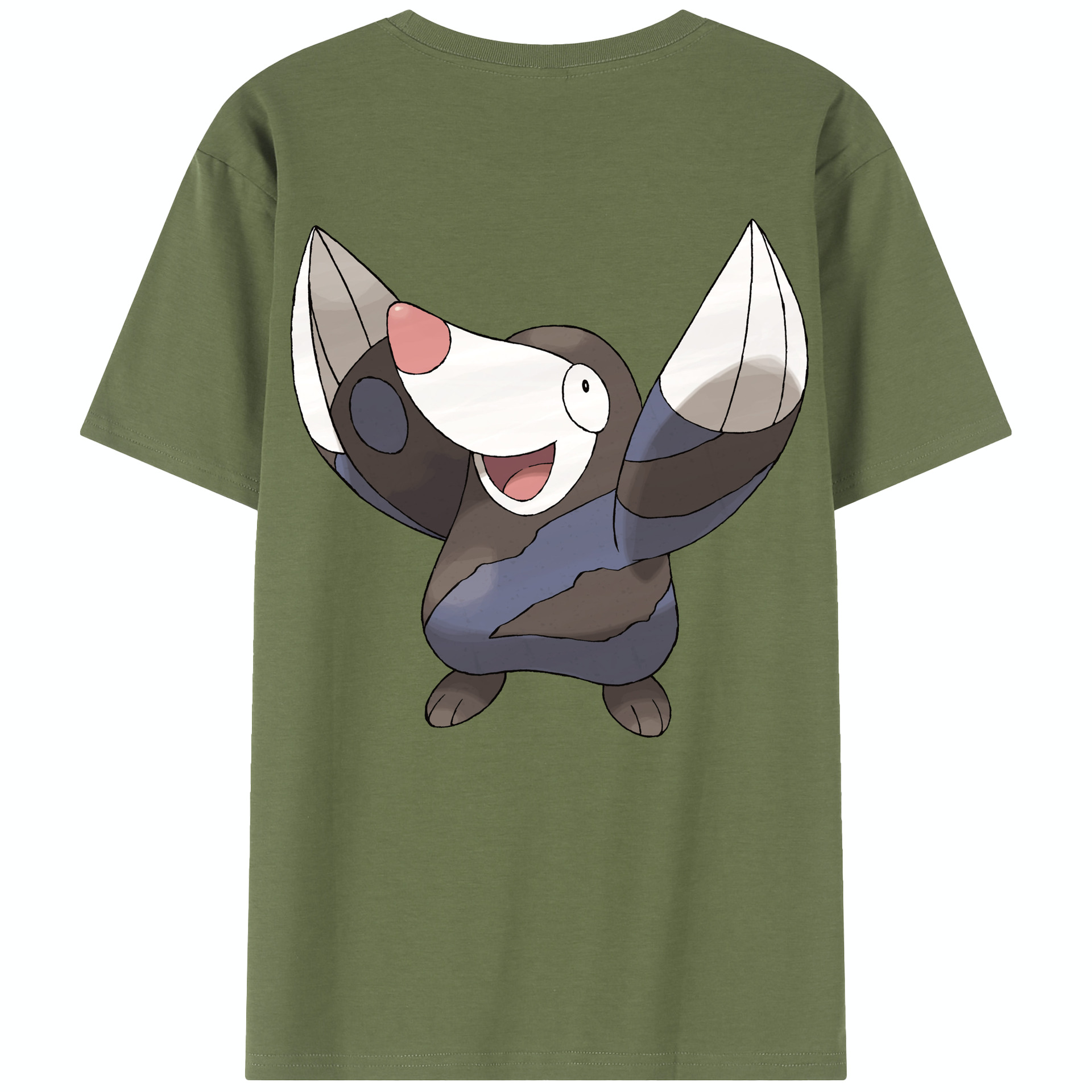 （画像用） ポケットモンスター Pokémon 綿100％半袖Tシャツ（背面プリント）